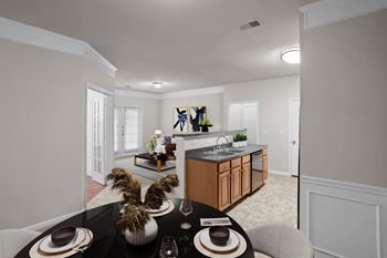 Bright kitchen